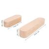 2Pcs Double Side Grooved Sewing Press Block Solid Heavy Wood Quilting Tool  Quilt Quilting Work