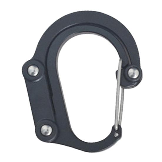 Carabiner Buckle Hanging Buckle Strong Load-bearing Not Easily Deformed Aluminum Alloy Versatile D-type Carabiner Clip