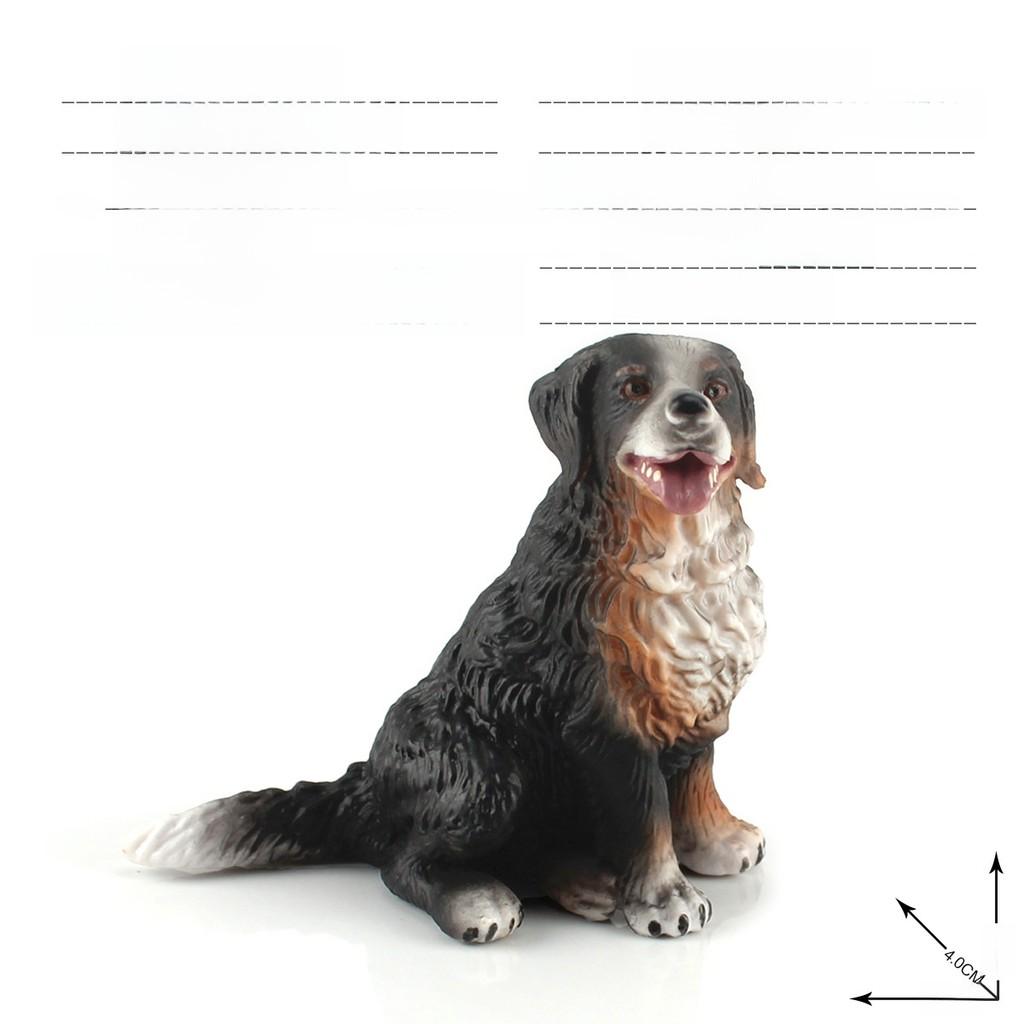 Pvc Saint Bernard Model With Realistic Animal Figures For Collectors And Dog Enthusiasts