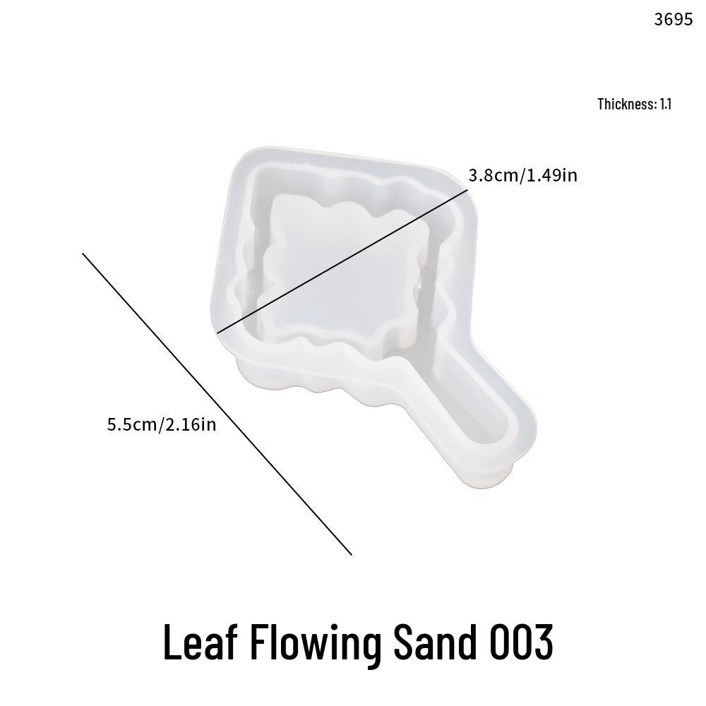

Poppy DIY Silicone Mold for Crystal Resin Butterfly Bear Leaf Sand Pendant Keychain