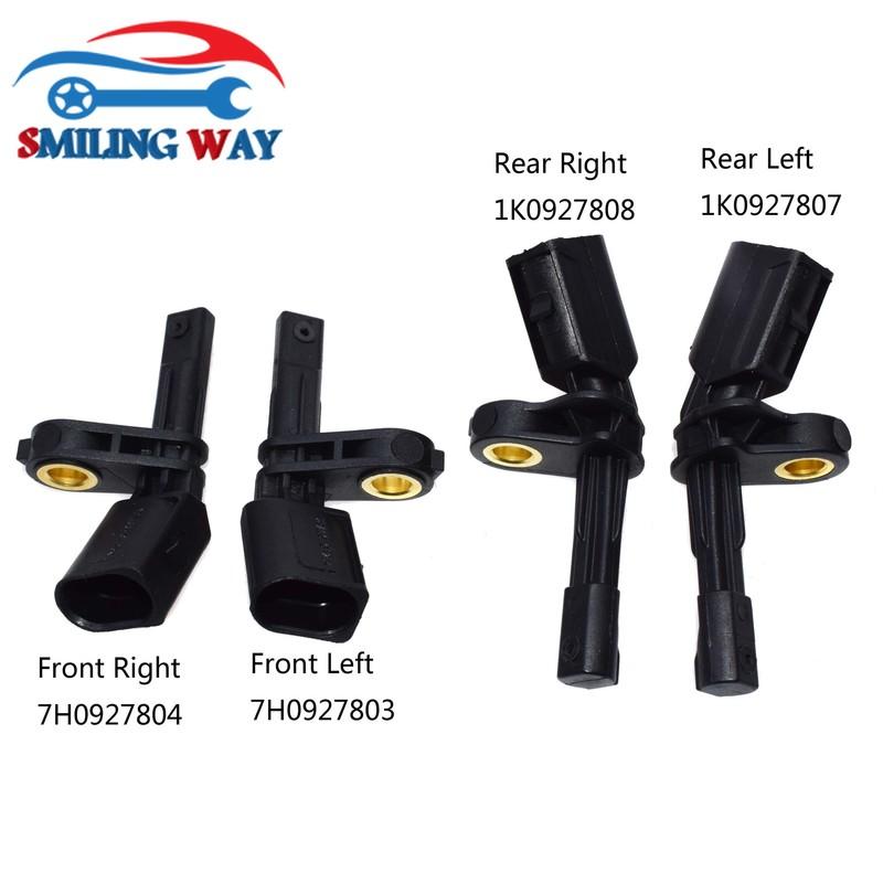 ABS Wheel Speed Sensor Front Rear Left or Right For VW Amarok Beetle Caddy CC EOS Golf Jetta Multivan Passat 7H0927804 7H0927803