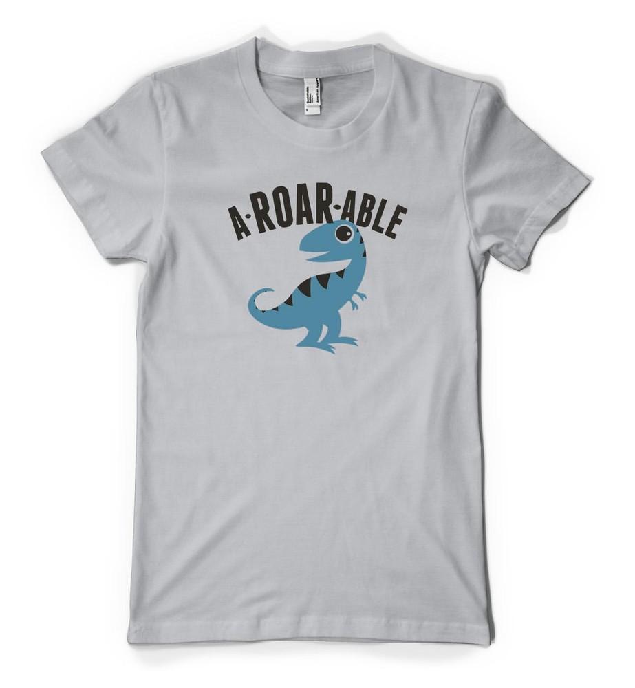 

Aroarable Velociraptor Dinosaur Adorable Cute Personalised Unisex Adult T Shirt L