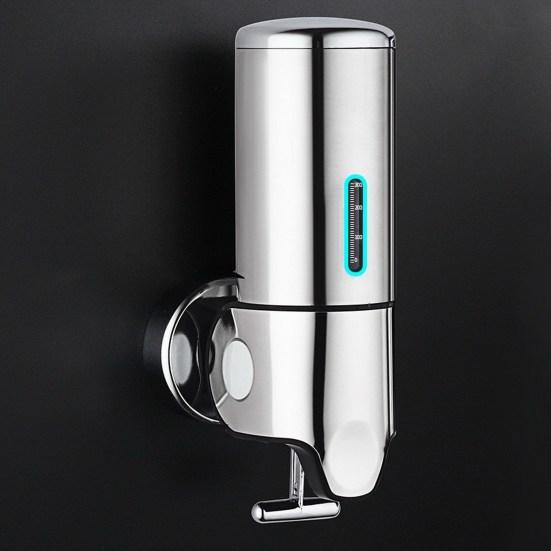 400ml Soap Dispenser Waterproof Moisture-proof Wall Mounted Household Shampoo Liquid Soap Conditioner