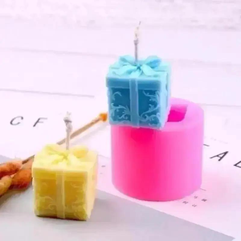 New Color Christmas Silicone Candle Mold Aromatherapy Gypsum Mold Home Handmade Soap Aromatherapy Mold Wholesale