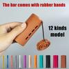 6/10Pcs Diy Barber Styling Hair Tool Dry Wet Hair Rubber Band Hair Clip With Elastic Band Curling Curler Hair Roller Hairdress