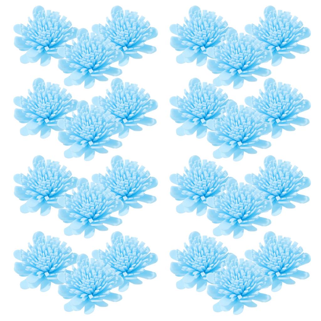 100Pcs Diffuser Flowers Chrysanthemum Style Pe Aromatherapy Accessories Use with Diffuser Sticks for Essential Oil Evaporation