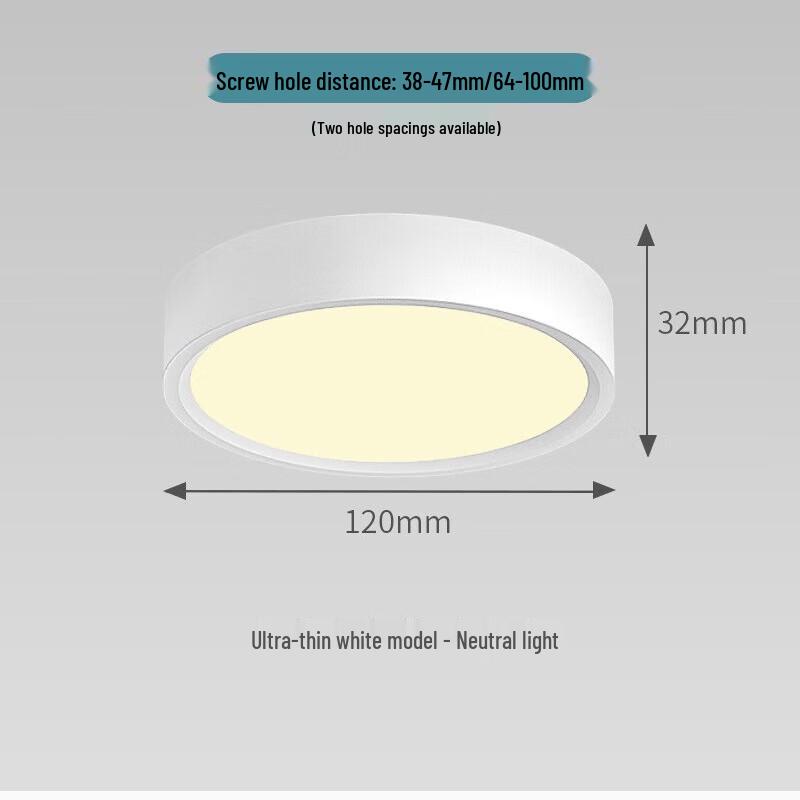 Pailide Round LED Surface Mount Aisle Downlight