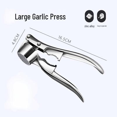 Presse-ail manuelle extra-large en alliage