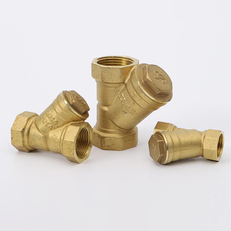 High-Pressure High-Temperature Forged Brass Y-Type Multifunctional Filter Pipe