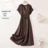 Vestito estivo IHIMI con scollo a V e vita stretta