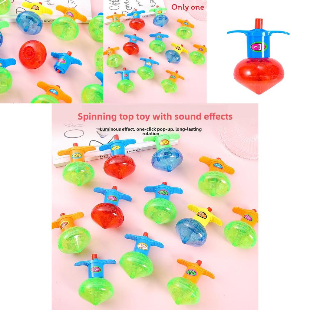 Plastic Spinning Top Toy For Kids With Colorful Ejector Features Suitable For Children And School Play