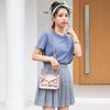 Korean-Style Transparent Crossbody Bag: Cute Women's Handbag with Lovely Print, Small & Fresh for 2024