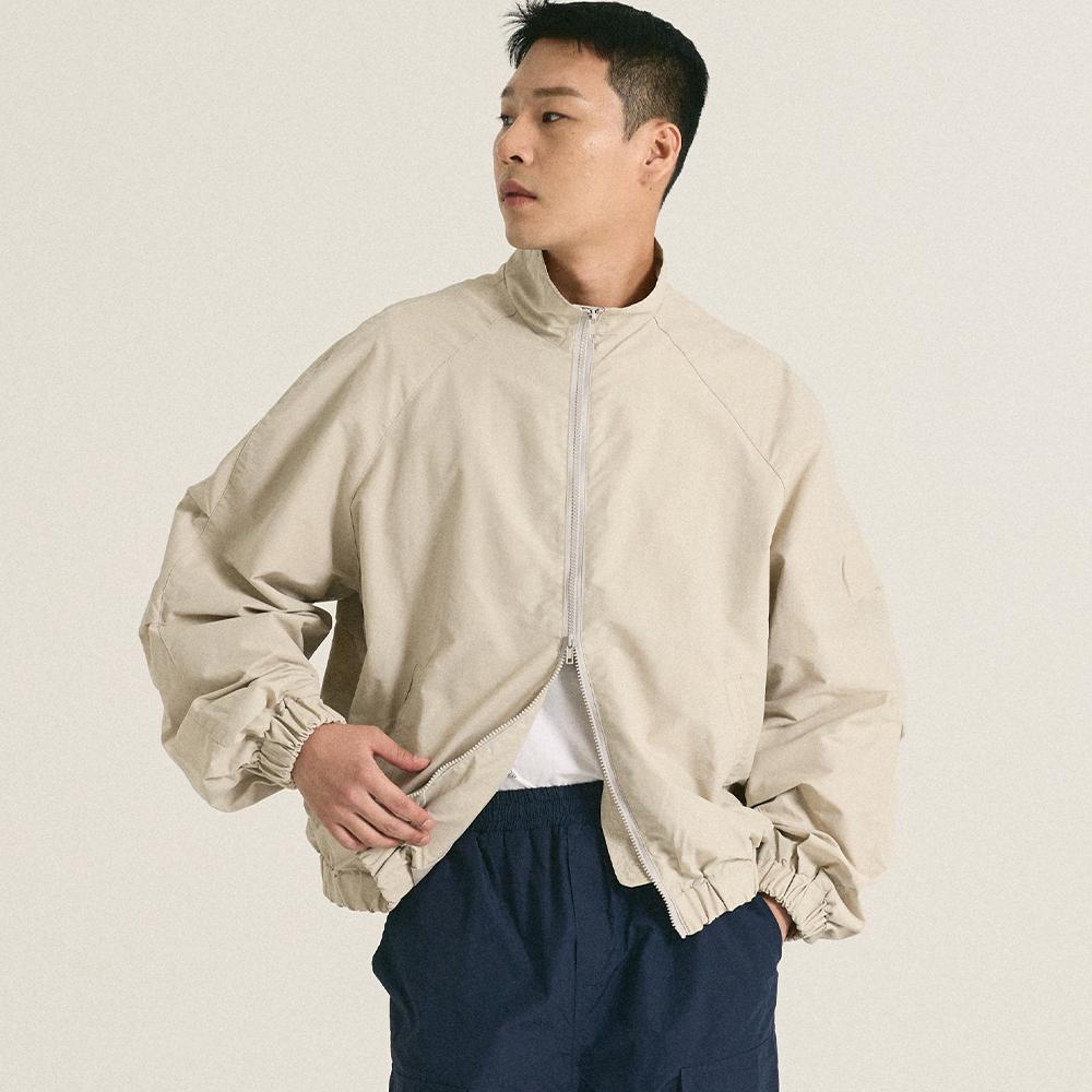 Moaa Comfort Nylon Blouson (Ivory)