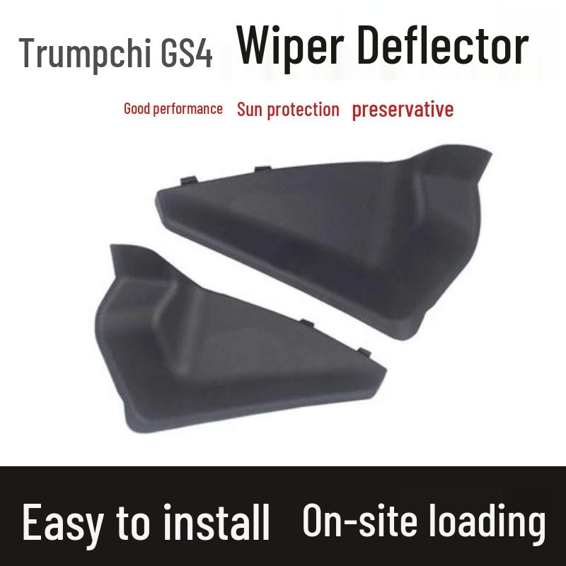 GAC Trumpchi GS4 Wiper Cover, Trim Panel Windshield Deflector, Rain Guard Rubber Strip Edge for Older Models