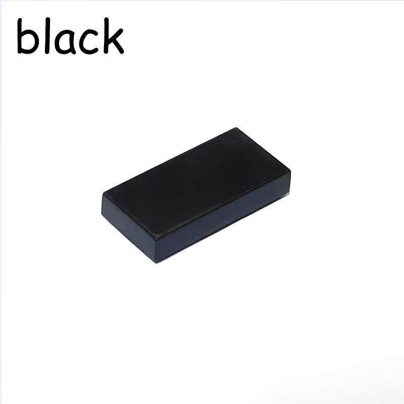 100/200PCS 3069 30070 1x2 Flat Tile 1*2 Bricks MOC Assemble Particles Smooth Building Blocks DIY Educational Creative Toy