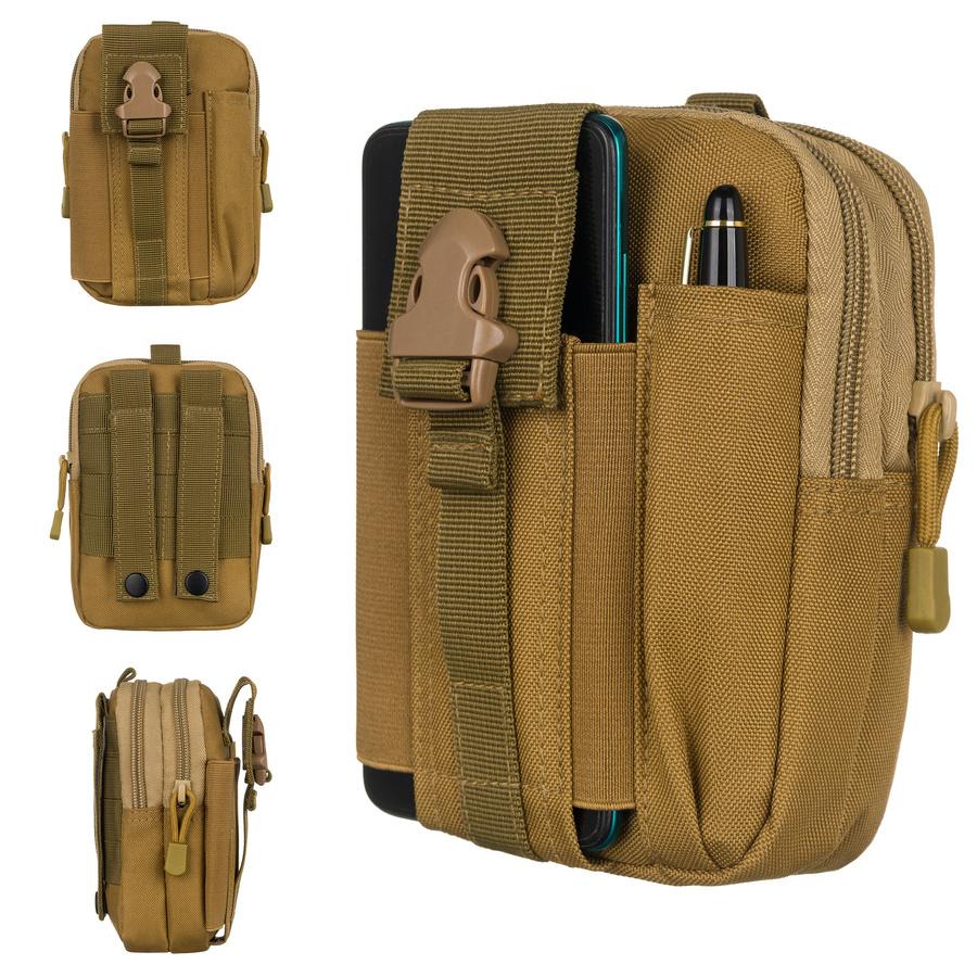 Tactical belt pouch made of polyester