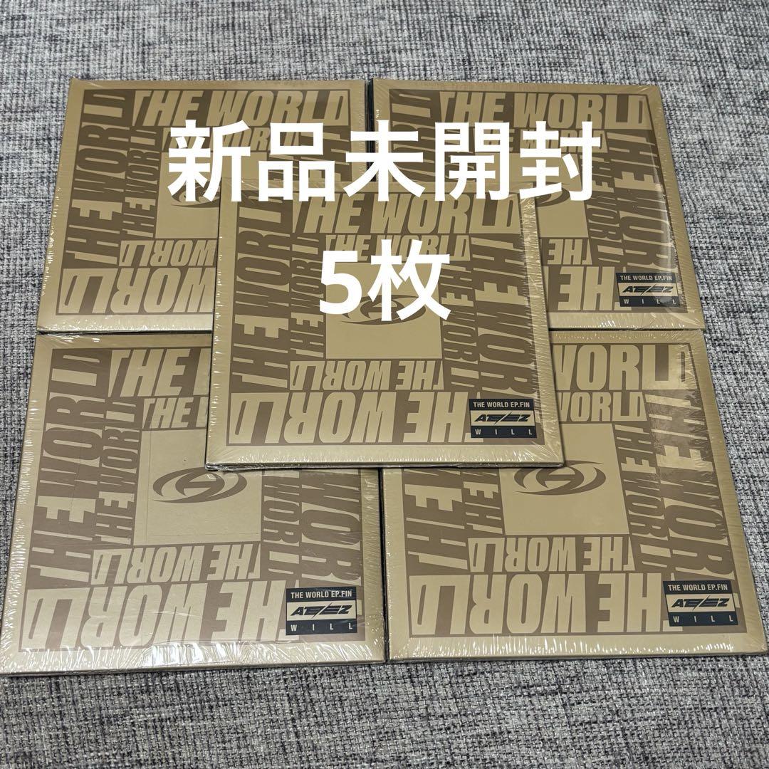 

[USED] ATEEZ WILL digipack Digipack 5-pack set