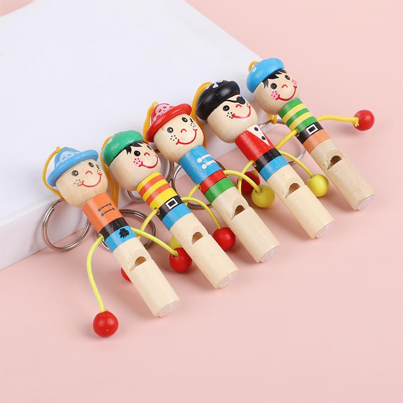 

12Pcs Wooden Pirate Whistles Musical Instrument Toy for Kids Birthday Party Favors Baby Shower Gift Halloween Pinata Fillers