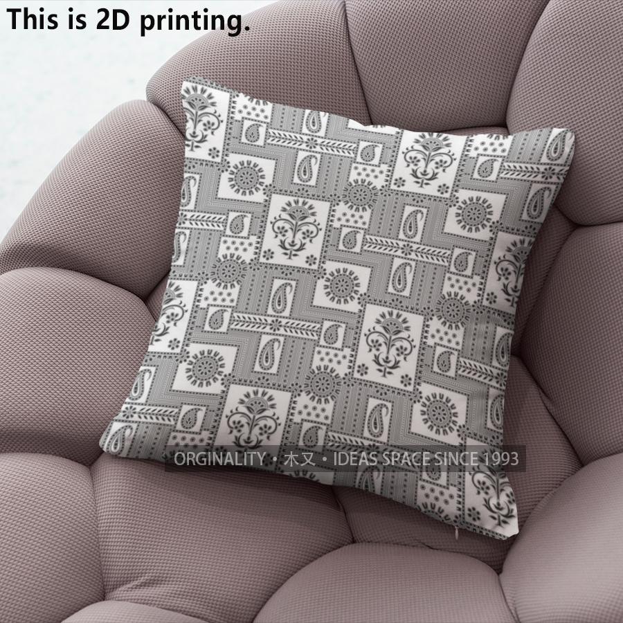 Bohemian Style Mix Print Decorative Pillow Covers Pattern Cushion Cover Suitable For Sofa Bedroom Car Pillow Cover