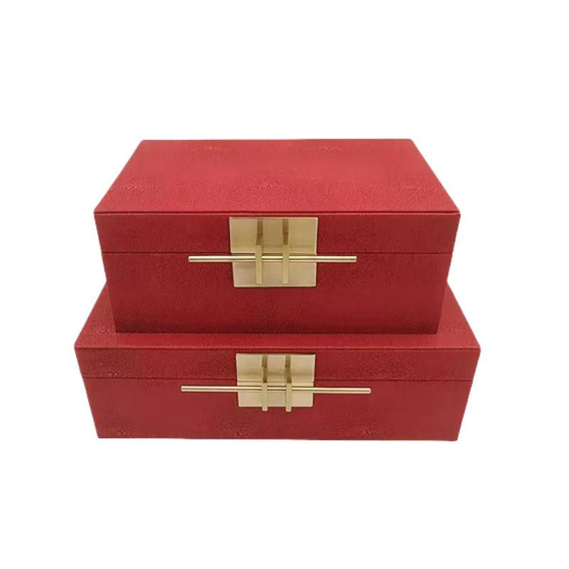 

Modern Minimalist Wooden Jewelry Storage and Display Decoration 250x155x100mm