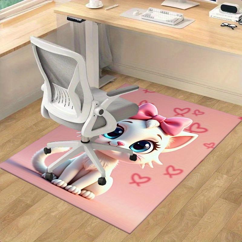 

1pc,Cute Kitten Rug - Perfect for Home Decor, Office Carpet, Chair Cover, Outdoor Use, and Gift Ideas!L105 60cm by 90cm