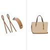 31in Shoulder Bag Strap Tote Bag Belt Solid Color PU Leather Belt with Shoulder Pad Replacement DIY Purse Bag Accessory
