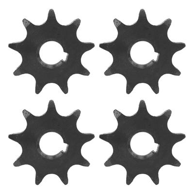 4 Pcs 9T Motor Engine Sprocket Stable Performance High Strength 428 Chain Sprocket for Z2 Z3 Gear