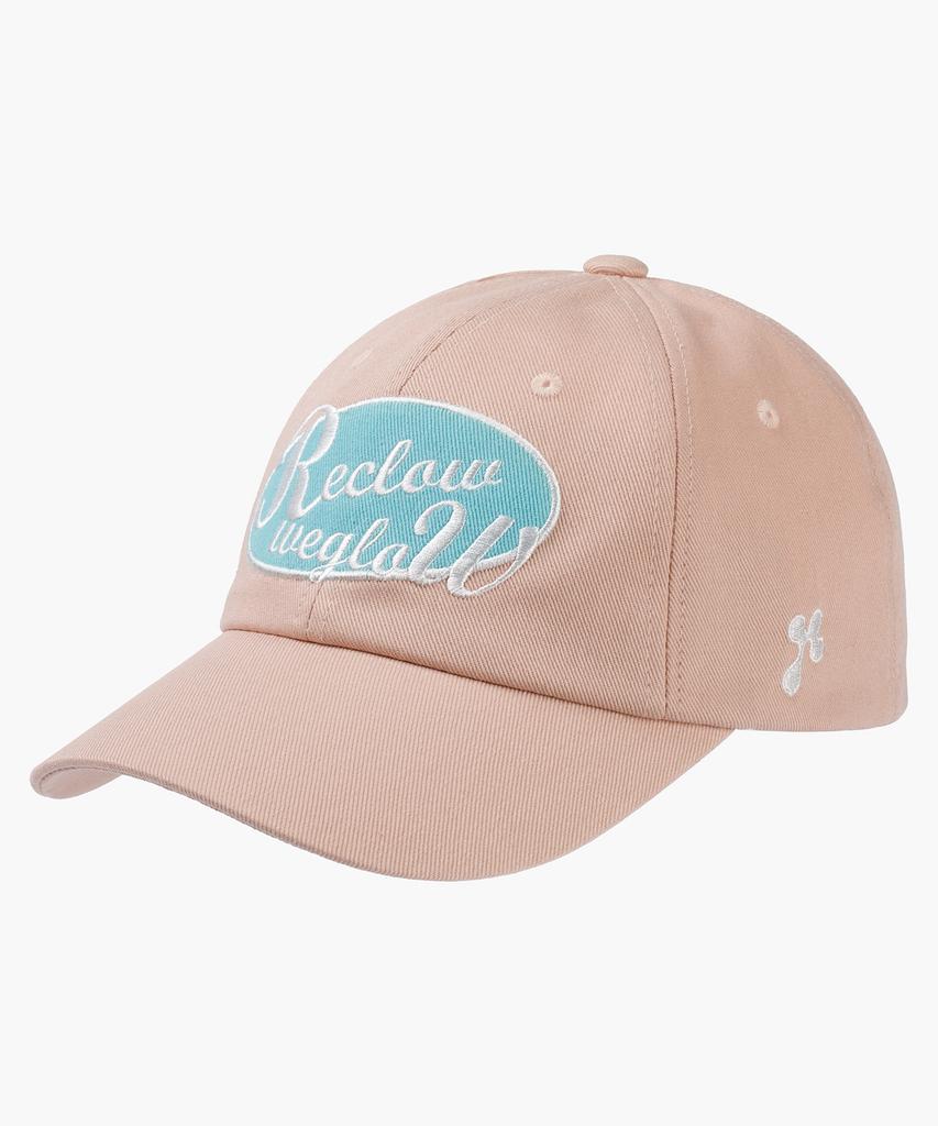 Likkeullou Rc Glow Logo Ball Cap Coral