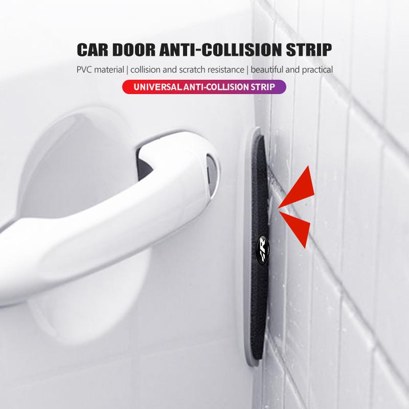4PCS Car Door Anti-collision Strip Auto Accessories For Volkswagen VW Passat B5 B5.5 2000- 2007 2008 2009 2010 Touareg zf8