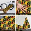 Bob Marley Reggae rutschfeste Fußmatte Bodenmatte Sandkratzmatte Teppich für Kücheneingang Haus Badezimmer Wohnzimmer Fußmatte