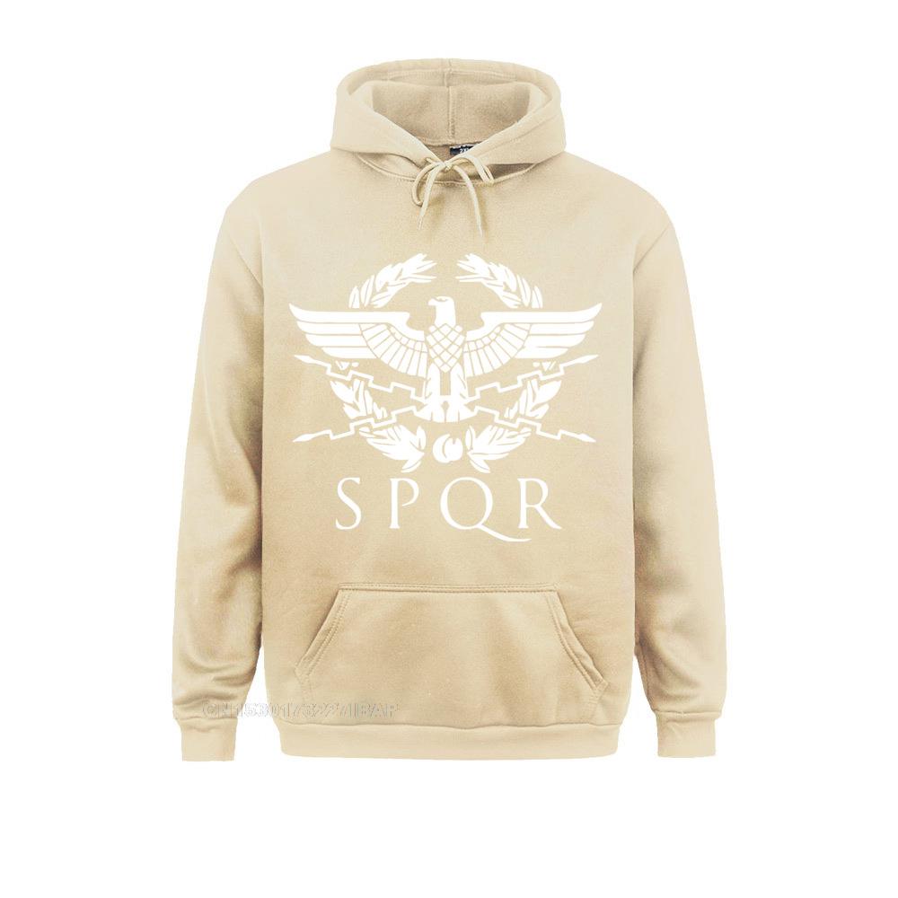 Herren Hoodie SPQR Römischer Gladiator Kaiserlicher Goldener Adler Sportbekleidung Herren Harajuku Swea Harajuku Hoodies Lässige Oberteile JackeSwea