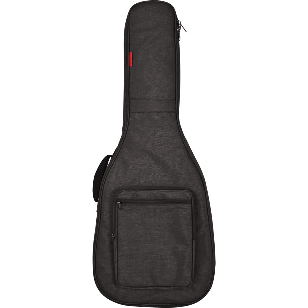 TOUGH-TX Tufftix Gig Bag for Acoustic Guitar with YKK TOUGH ZIPPER, TX-AG1/BK