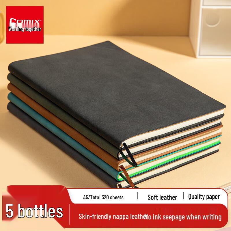 

JY Vintage A5 Thickened Leather Journal