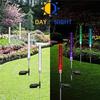 2/4PC Solar Reed Lamp Bubble Stick RGB Colorful Acrylic Courtyard Park Scenic Area Lawn Garden Insertion Landscape Lamp