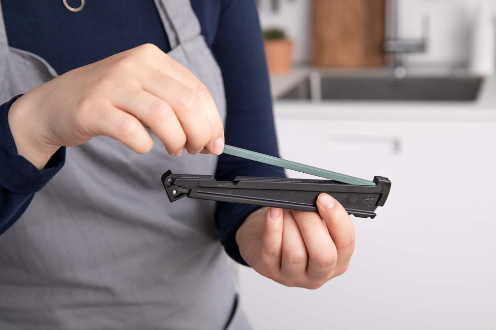 ZWILLING Special Parts Ceramic Whetstone Knife Sharpener Whetstone Japanese "V-Edge (Finishing) #1000" V-Edge [Official Product] 32605-300