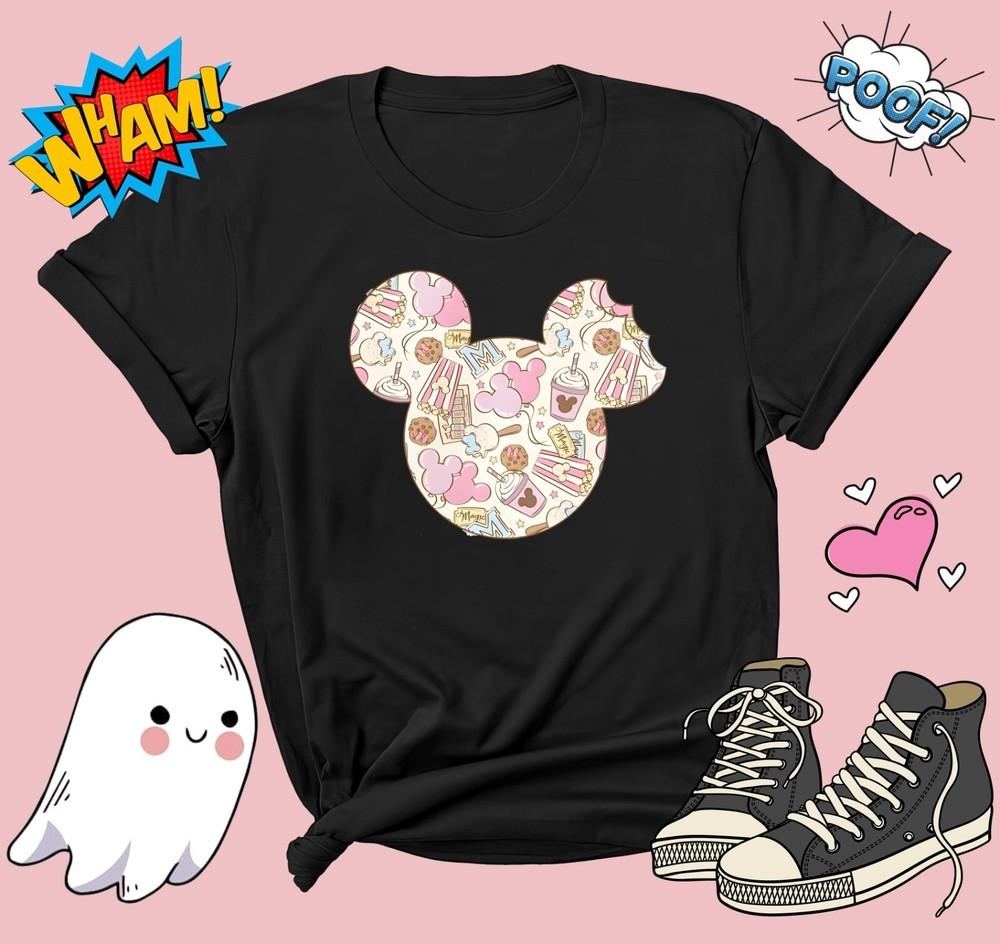 

Pink Snacks WDW T-shirt T shirt Men Women Unisex Tshirt G747 M