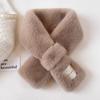 Winter Thickened Warm Imitation Rabbit Fur Fake Collar Scarf