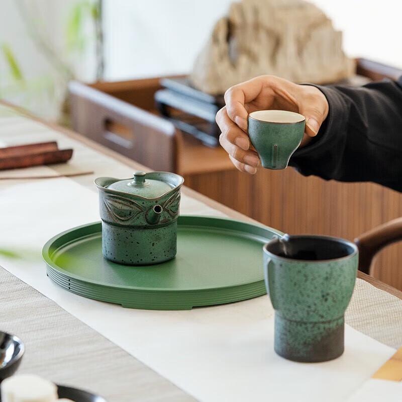 Edenus Kiln Change Glaze Ceramic Tea Set
