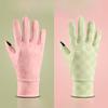 Cycling Windproof Gloves for Women In Autumn and Winter Warm Gloves Touch Screen Plus Velvet Cold Proof Outdoor Hiking Driving Running Gloves