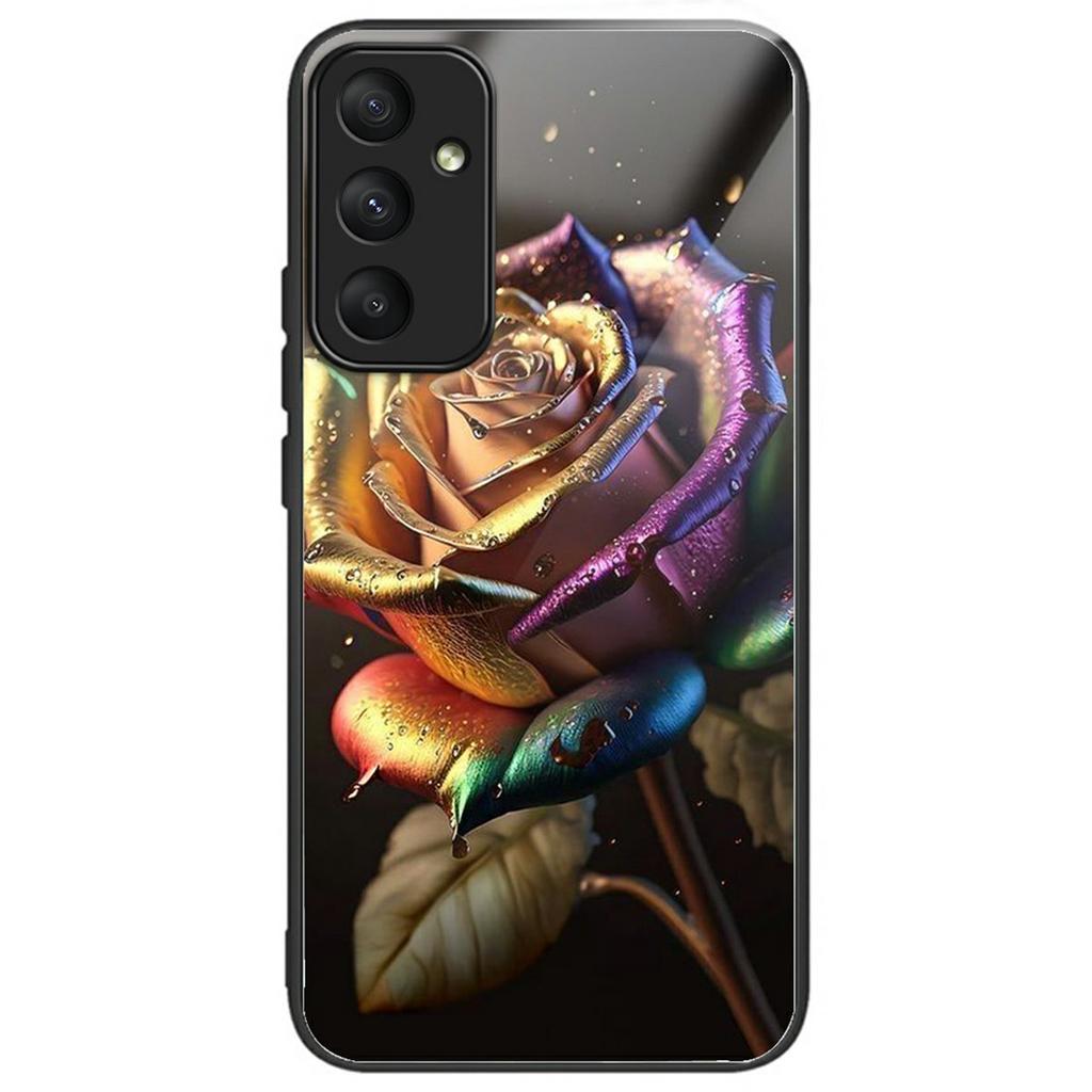 For Samsung Galaxy A17 5G/A17 4G/A26 5G Case Tempered Glass TPU Drop-Proof Pattern Printing Phone Cover