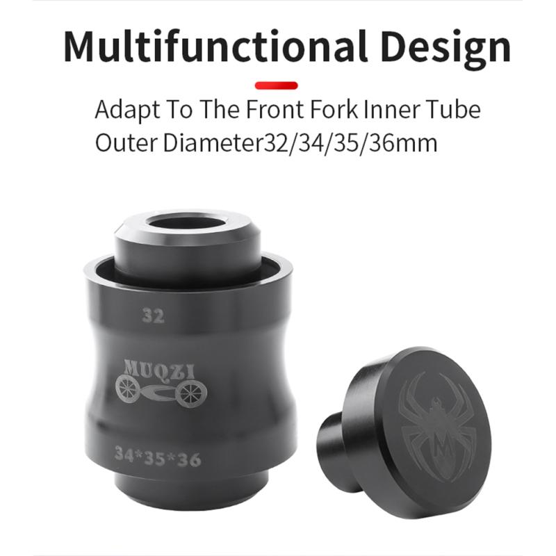 Steel Bicycle Front  Fork  Oil  Seal  Installation  Tool Shock Absorber Dust Seal Prevent Damage