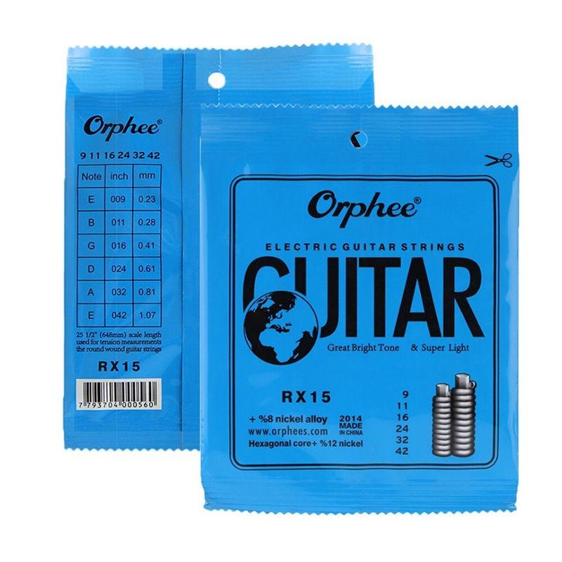 Full Size Strings Electric Guitar Strings Full Set Of 9-42 10-46 11-50 Gauges GZW