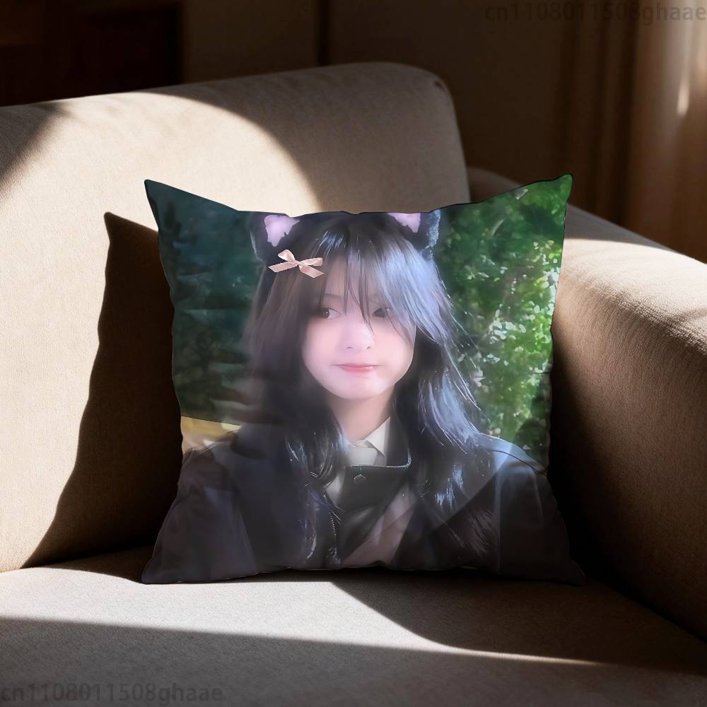 Cute Singer AAhyeon Pillowcase Casual Style Decoration Suitable for Home Decoration Excluding Pillow Core