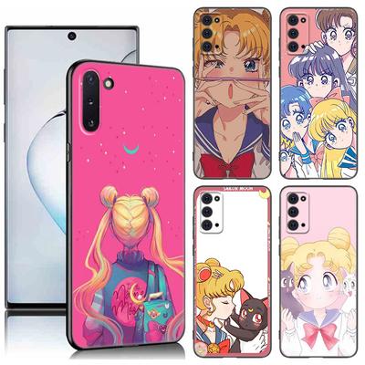 Funda de teléfono Anime Sailor Moon Para Samsung M30 M31 S Note 10 Lite 20 M04 M13 M32 M14 M23 M33 M34 M42 M52 M53 M54 M11 M12 M21 M22