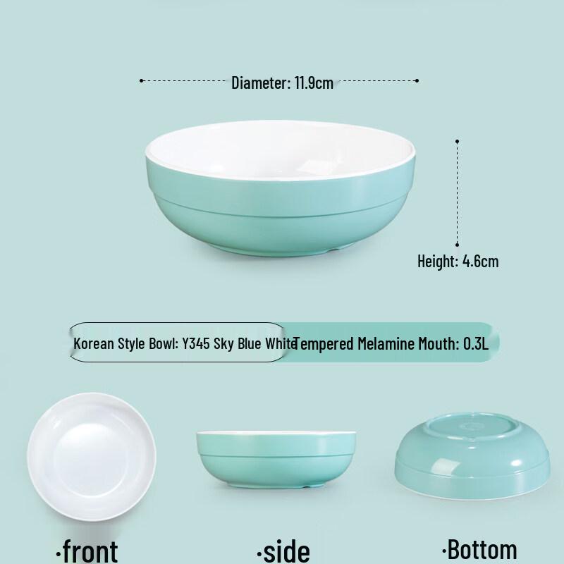 Commercial Melamine Imitation Porcelain Bowl