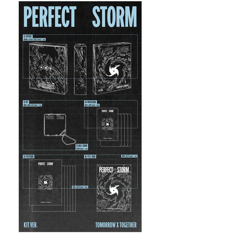 [pre-order] TOMORROW X TOGETHER (TXT) 9th Mini Album PERFECT STORM (KiT Ver.)