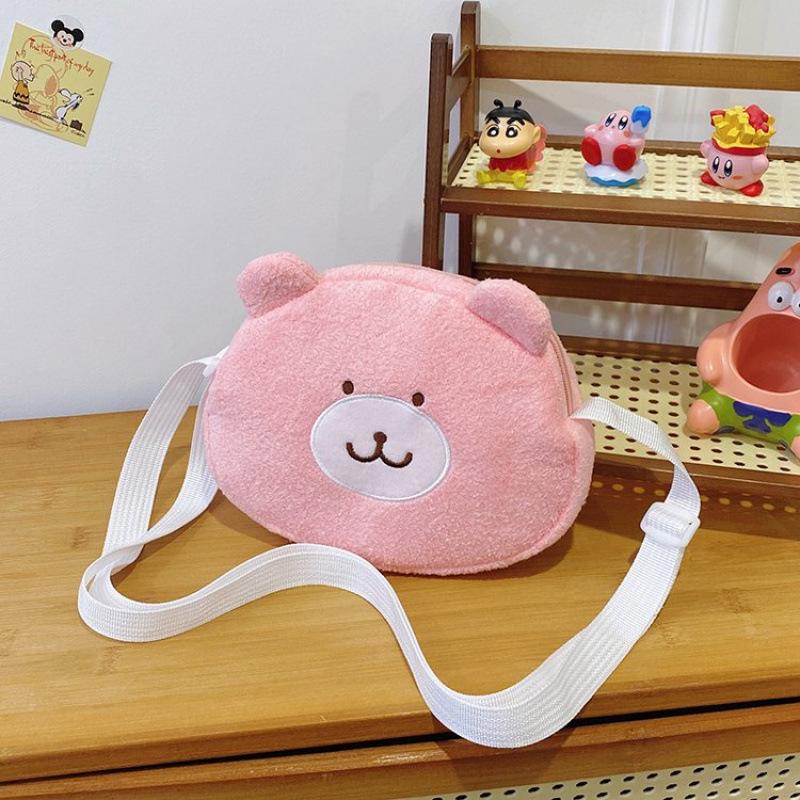 Japanese Women cute mobile phone bag girl cartoon plush small shoulder bag