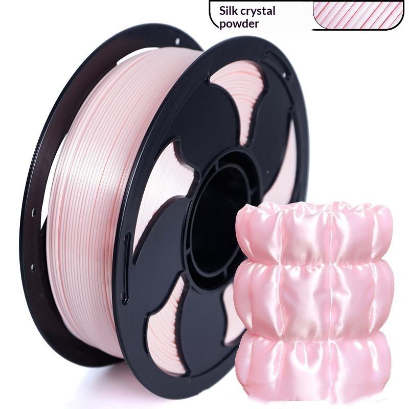 1 kg Hedvábné Duhové Pla Filament 1,75 mm Lesklý Vícebarevný Filament pro 3D Tiskárnu Rychlá Změna Barvy +/-0,03 mm 1 kg Cívka
