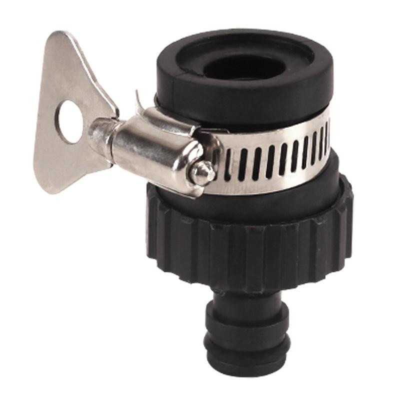 Quick-Connect Universal Faucet to 4/6 Point Washer Inlet Converter