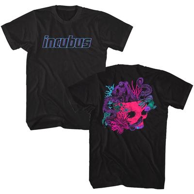 Incubus Octopus Schädel Herren T-Shirt